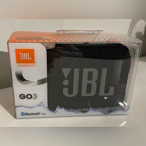 BNIP JBL GO 3 Portable Bluetooth Waterproof Speaker (Black) - Picture 3 of 8
